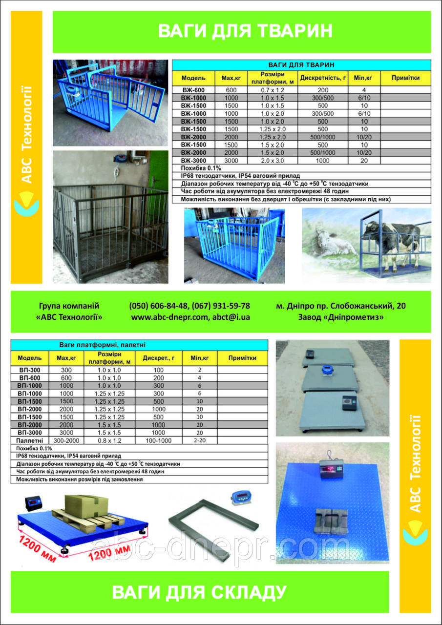 Тваринницькі ваги, фото 1