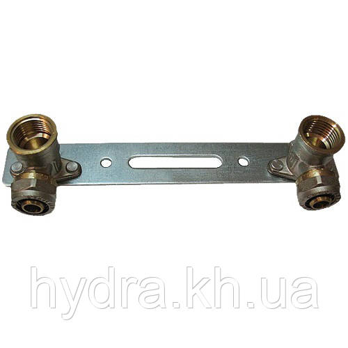 Планка монтажна з внутрішньою різьбою 16х1/2" металопластик