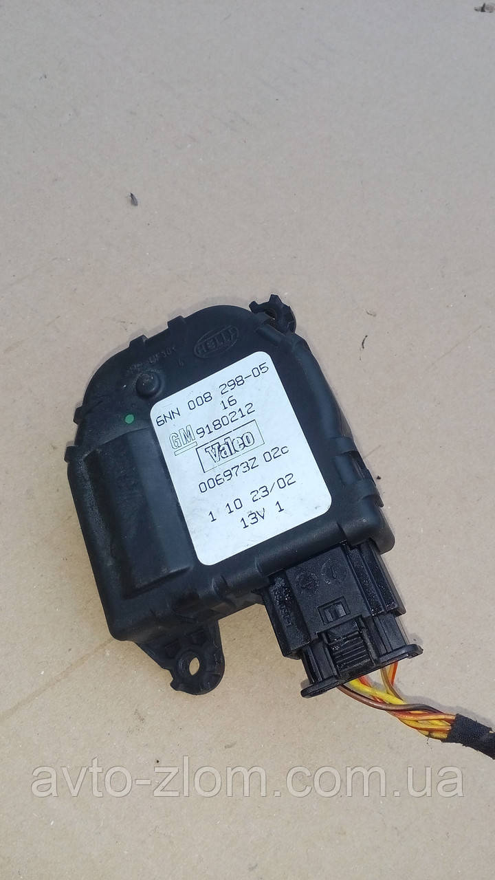 Моторчик, привод заслонки печки Opel Vectra C, Опель Вектра Ц. 9180212 ...
