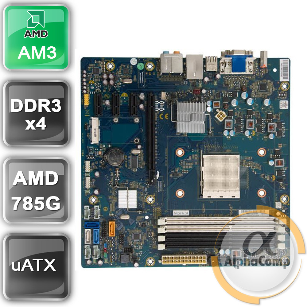Материнська плата Foxconn N-Alvorix-RS880-uATX (AM3/AMD 785G/4xDDR3) БУ