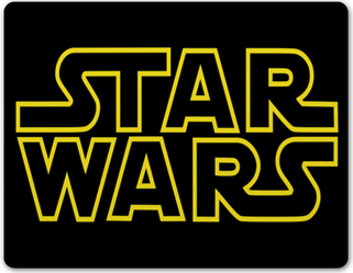 Килимок для миші Star Wars - Yellow Logo