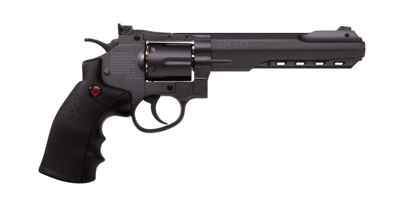 Пневматичний револьвер Crosman SR357 Black