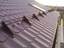 Монтаж снігозатримувача