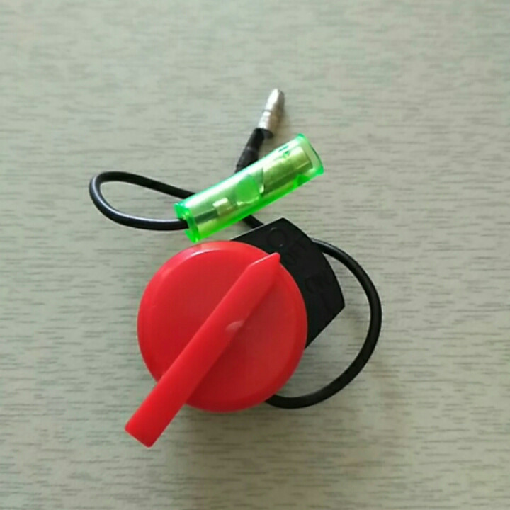 Тумблер вимикання двигуна на двигуні бензинового двигуна 177f, фото 1