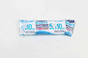 Бинт марлевий медичний стерильний 5м*10см "Білосніжка"