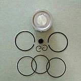 Поршневий комплект ремонтний 0,50 мм бензинового двигуна 168f, фото 2