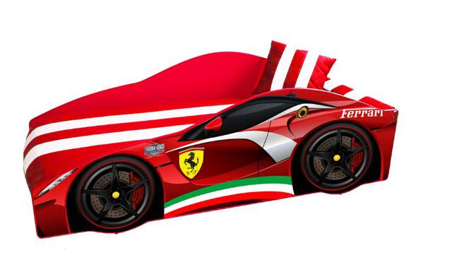 Ліжко дитяче машина серії Elit Е-2 Ferrari red
