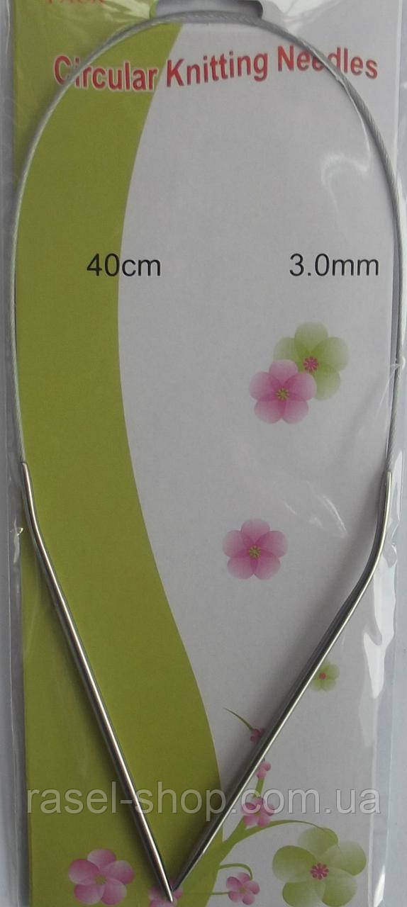 Спиці на тросі 80 см розмір No3,5, фото 1