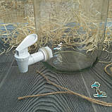 Лимонадниця (Діспенсер для лимонаду) 4,25 л. (білий кран і біла кришка), фото 3