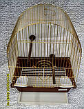 Клітка для папуги (Золота клітка) 30*23*39, фото 3