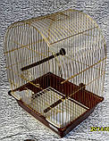 Клітка для папуги (Золота клітка) 30*23*39, фото 5