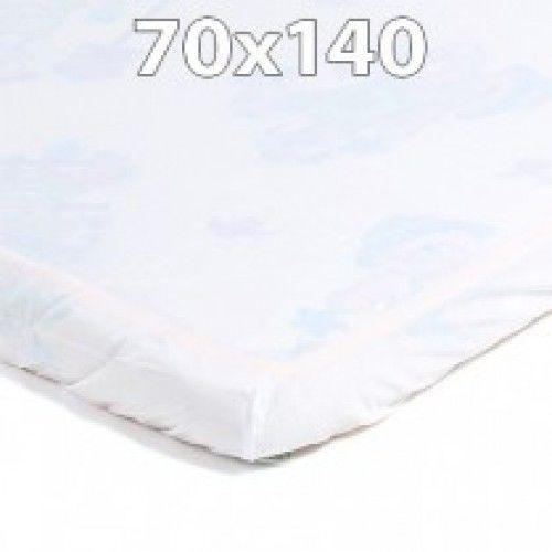 Непромокаючий наматрацник в дитяче ліжечко "Чохол" Premium Tencel® 70х140 см ТМ ЕКО-ПУПС