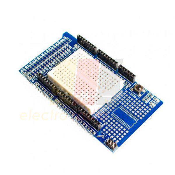 Плата для прототипування Arduino Mega + макетна плата
