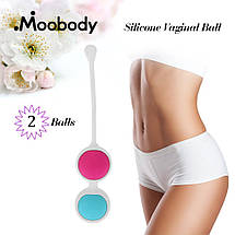Вагінальні тренажери кульки кегеля Moobody, фото 5