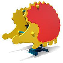 "Їжачок" Качалка на пружині