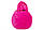 Дитяча сумочка KB-488-9D дівчинка з кісками темно-рожева, фото 2