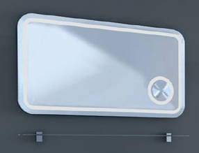 Дзеркало з підсвіткою і поличкою RIMINI RmМ-100 Botticelli Ювента