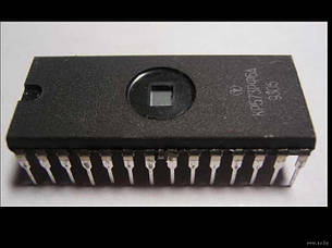 КР573РФ6 КВАЗАР-ИС електричний програмований ПЗП ємністю 64 Kbit (8k x 8-bit, DIP-28)