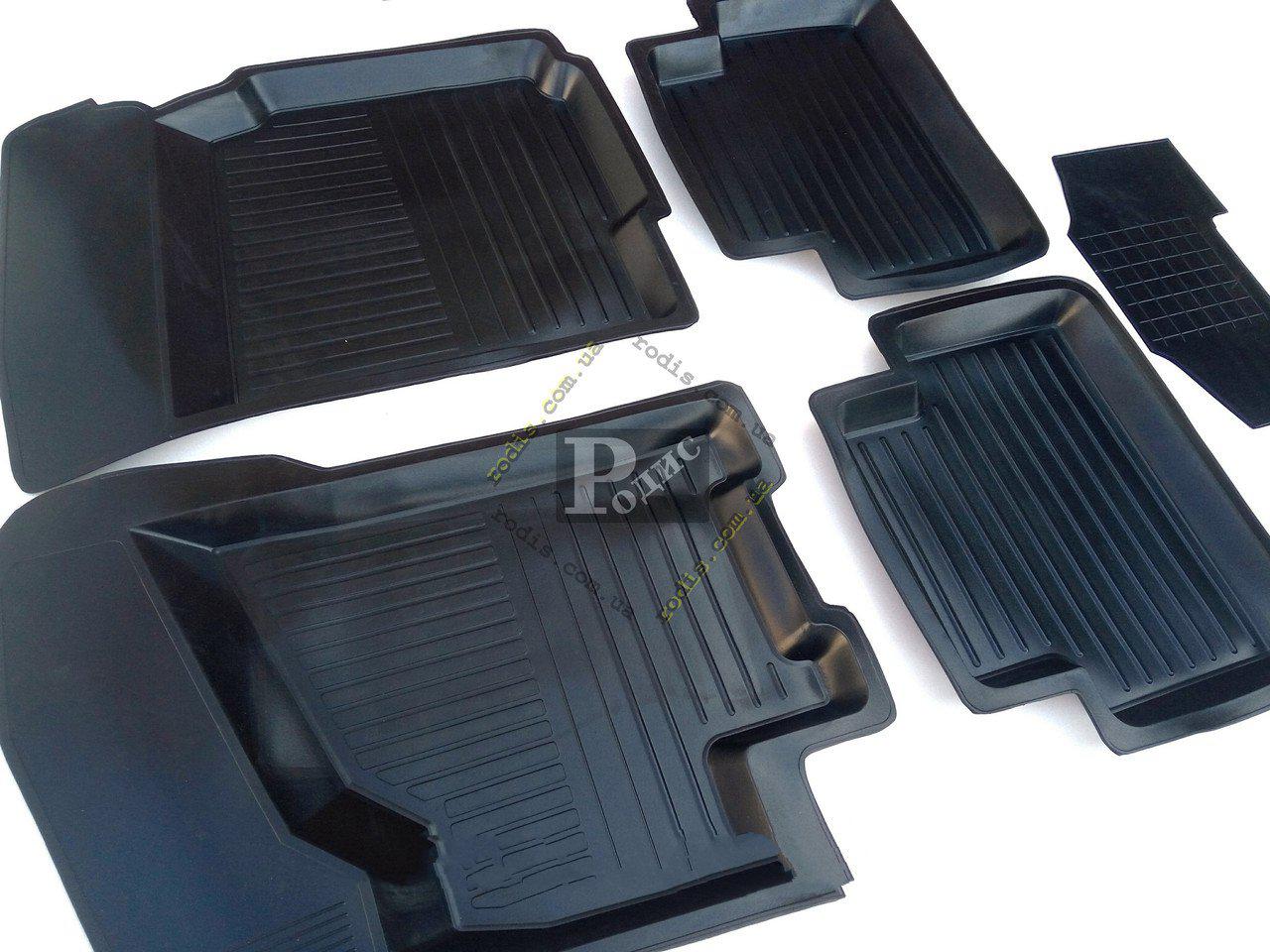Гумові килимки Daewoo Lanos (4 шт.) килимки в салон Деу Ланос