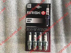 Свічки Brisk L15YC к-т ваз 2101 2102 2114 2115 заз 1105 2106 2107 2108 21099 2113 2114 2115 заз 1102 таврія