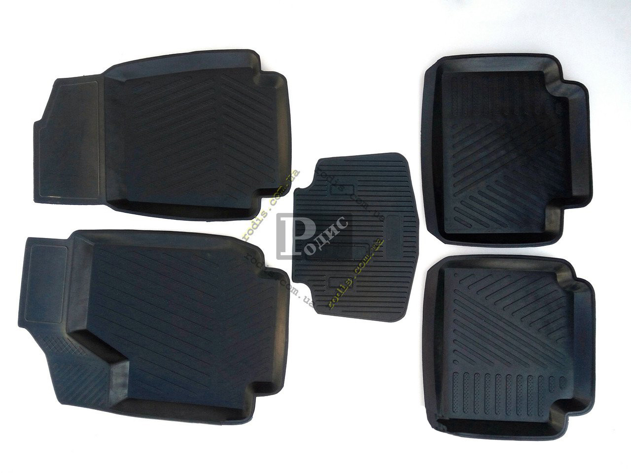 Гумові килимки ВАЗ 2121 (4 шт.) Автомобільні килимки Нива