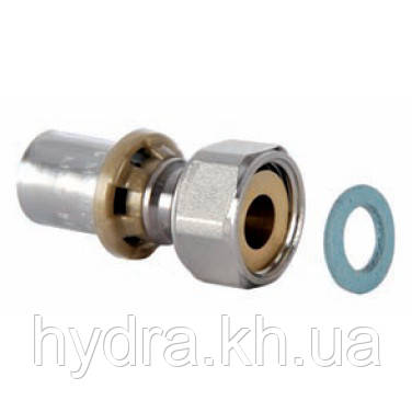 Муфта прес 16x1/2" з накидною гайкою ICMA (Арт.416)