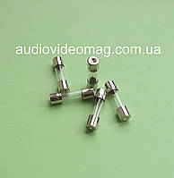 Запобіжник 0.5 А 250V 5 х 20 мм, скляний, плавкий, швидкий