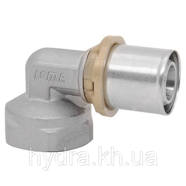 Коліно прес 20x1/2" внутрішня різь ICMA (Арт.405)