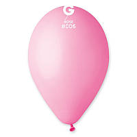 Повітряні кульки пастель рожевий 10" (25 см) Gemar