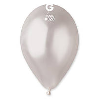 Воздушный шар металлик перламутровый 10" (25 см) Gemar