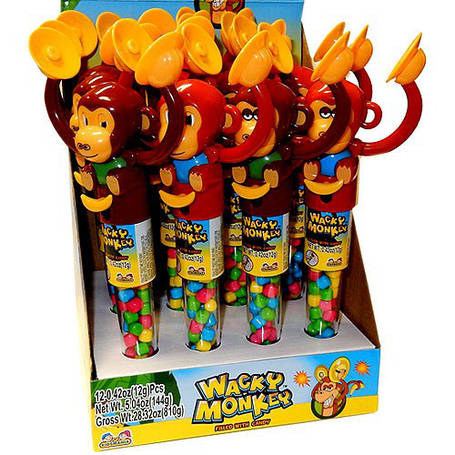 Цукерки Wacky Monkey, 12 г, фото 1