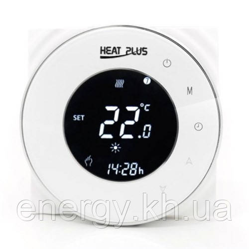 Сенсорний програмований терморегулятор Heat Plus BHT-5000 White