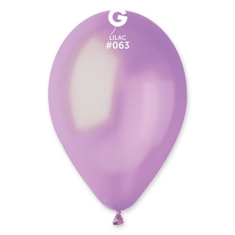 Воздушные шары металлик лиловый 11" (28 см) Gemar - фото 1 - id-p17930291