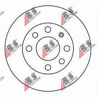 Гальмівний диск на Деу Ланос (Daewoo Lanos, Nexia) A.b.s. 15770