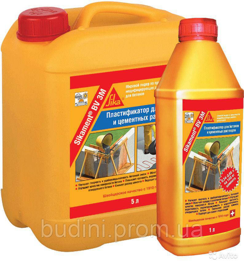 Пластифікатор для теплих підлог Sika BV 3M 6 кг