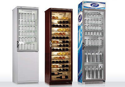 холодильник зі склом картинка