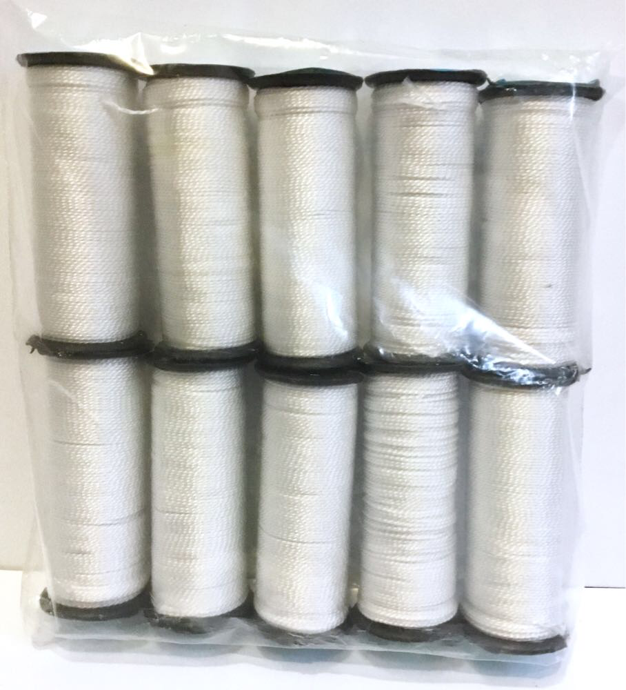 Нитки для взуття, білі 