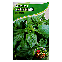 Насіння Базилік зелений середньоранній 3 г великий пакет