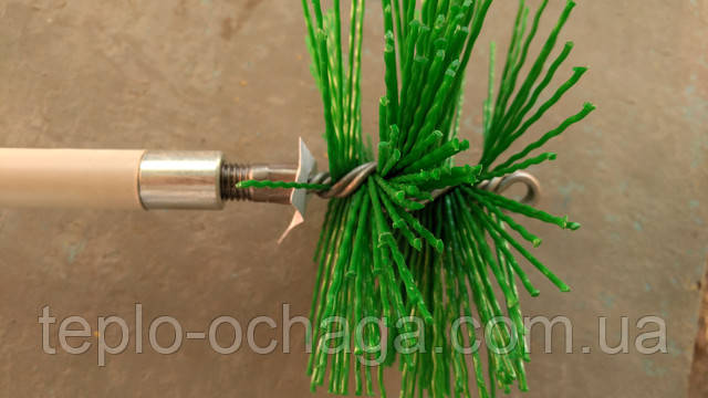 гнучка ручка для чищення димоходу