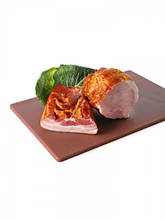 Обробна дошка HACCP коричневого кольору 450x300x13 мм