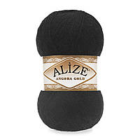 Alize Angora gold — 60 чорний