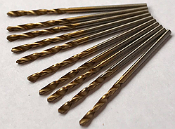 Свердло для металу (з титановим напиленням) діаметром 1,5 мм.