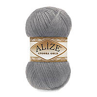 Alize Angora gold — 87 вугільно-сірий