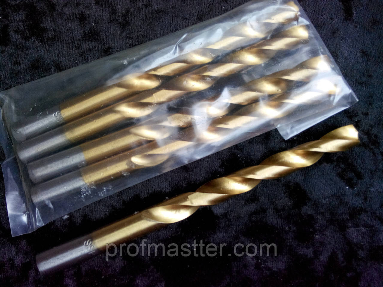 Свердло для металу з титановим напиленням діаметр 9,5, фото 1