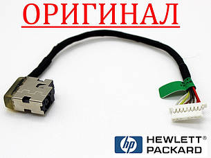 Роз'єм гніздо кабель живлення HP 15-AK,15-AB, 15-BA, 15-db - 799736-F57 разем, фото 1