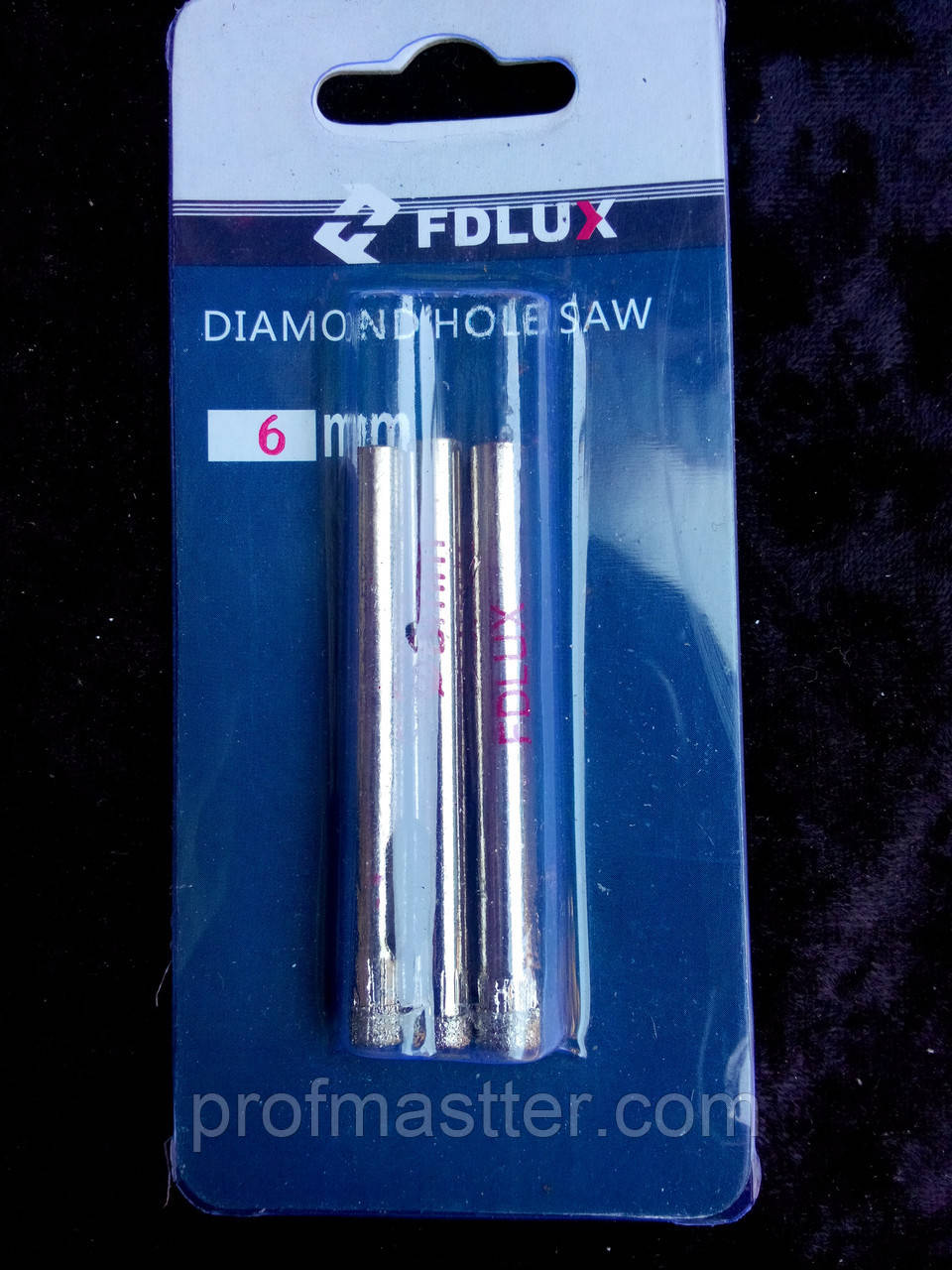 Коронка алмазна для скла та кераміки 6 мм, фото 1