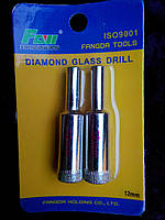 Коронка алмазна для скла та кераміки 12 мм