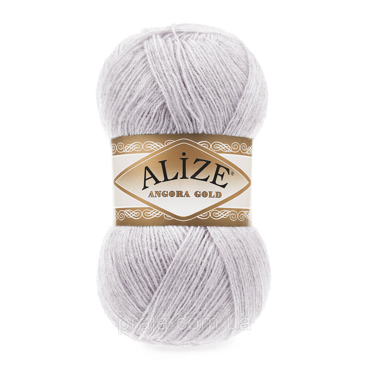 Alize Angora gold — 71 світло-сірий