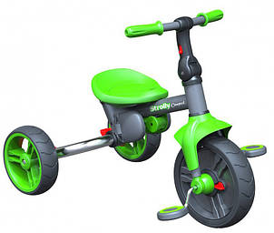 Дитячий велосипед Y STROLLY Compact Зелена мозаїка, фото 2