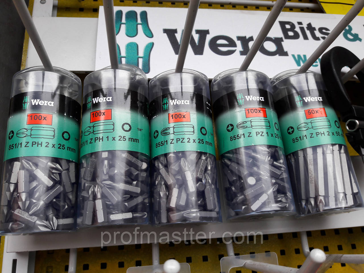 Бита Ph2/50 mm. Wera, фото 1